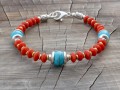 BRD337 Bracelet Tibétain 18 cm