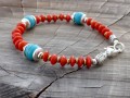 BRD337 Bracelet Tibétain 18 cm