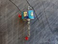 PD106 Pendentif Tibétain Roue à Prières