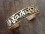 BRD340 Bracelet Tibétain Métal Argenté Cuivre Laiton Mantra