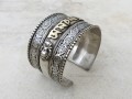 BRD346 Bracelet Tibétain Filigranes Mantra