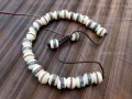 BrMala301 Bracelet Mala Os de Buffle