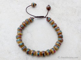 BrMala303 Bracelet Mala Os de Buffle