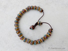 BrMala303 Bracelet Mala Os de Buffle