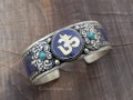BRD358 Bracelet Tibétain Om