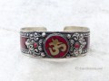 BRD359 Bracelet Tibétain Om