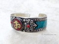 BRD361 Bracelet Tibétain Om