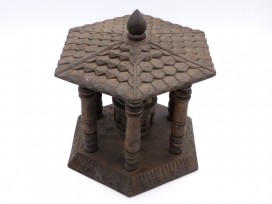 RP106 Roue à Prières Tibétaine Mantra en Bois