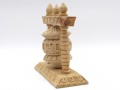 RP107 Roue à Prières Tibétaine Mantra en Bois