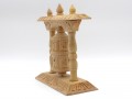 RP109 Roue à Prières Tibétaine Mantra en Bois