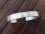 BRA70. Bracelet Tibétain Argent Massif Rhodié Mantra Bouddhiste