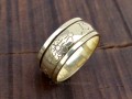 BD125 Bague Tibétaine Laiton Mantra Tibétain