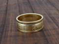 BD125 Bague Tibétaine Laiton Mantra Tibétain