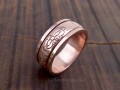 BD126 Bague Tibétaine Cuivre Mantra Tibétain