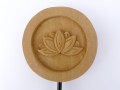 DDD84 Sculpture Fleur de Lotus Bois Exotique