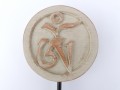 DDD86 Sculpture Om Bois Exotique