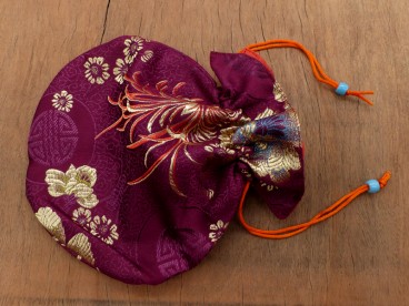 PochTib92 Pochette Tibétaine pour Mala