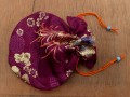 PochTib92 Pochette Tibétaine pour Mala