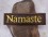 DMD58 Panneau en Bois NAMASTE