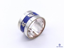 BD84 Bague Tibétaine Mantra