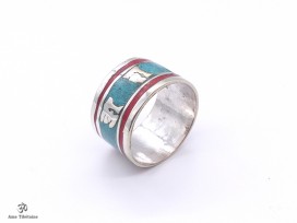 BD88 Bague Tibétaine Mantra