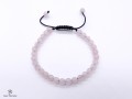 BrMala283 Bracelet Mala Quartz Rose
