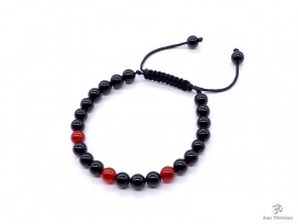 BrMala237 Bracelet Onyx Cornaline