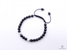 BrMala287 Bracelet Onyx Howlite