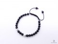 BrMala287 Bracelet Onyx Howlite