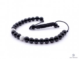 BrMala287 Bracelet Onyx Howlite