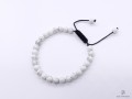 BrMala288 Bracelet Mala Howlite