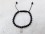 BrMala231 Bracelet Onyx Bouddha Argent Massif. 19 cm