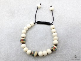 BrMala277 Bracelet Mala Os de Buffle