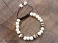 BrMala277 Bracelet Mala Os de Buffle