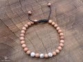 BrMala289 Bracelet Bois Howlite