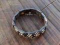 BRD373 Bracelet Os de Buffle Om