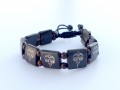 BRD375 Bracelet Tibétain Yeux de Bouddha