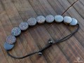 BRD376 Bracelet Tibétain Signes Auspicieux Petit Poignet
