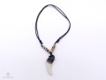 CD127 Collier Tibétain Os de Buffle Eléphant