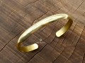 BRD391 Bracelet Tibétain Laiton