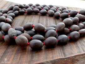 Mala77 Mala de Prières Graines de Lotus Tibet 10 mm