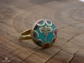 BD131 Bague Tibétaine Om Taille 60