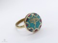 BD131 Bague Tibétaine Om Taille 60