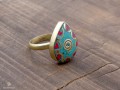 BD130 Bague Tibétaine Taille 57