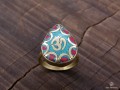 BD136 Bague Tibétaine Om Taille 52