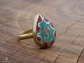 BD133 Bague Tibétaine Om Taille 59