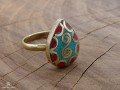 BD135 Bague Tibétaine Taille 57