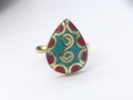 BD135 Bague Tibétaine Taille 57