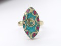 BD134 Bague Tibétaine Taille 54