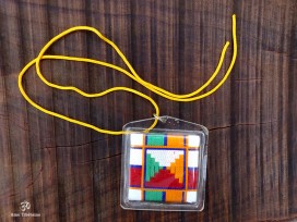 DDD91 Yanka Tibétain Porte-Bonheur Bouddha Népal Tibet
